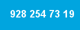 928 254 73 19